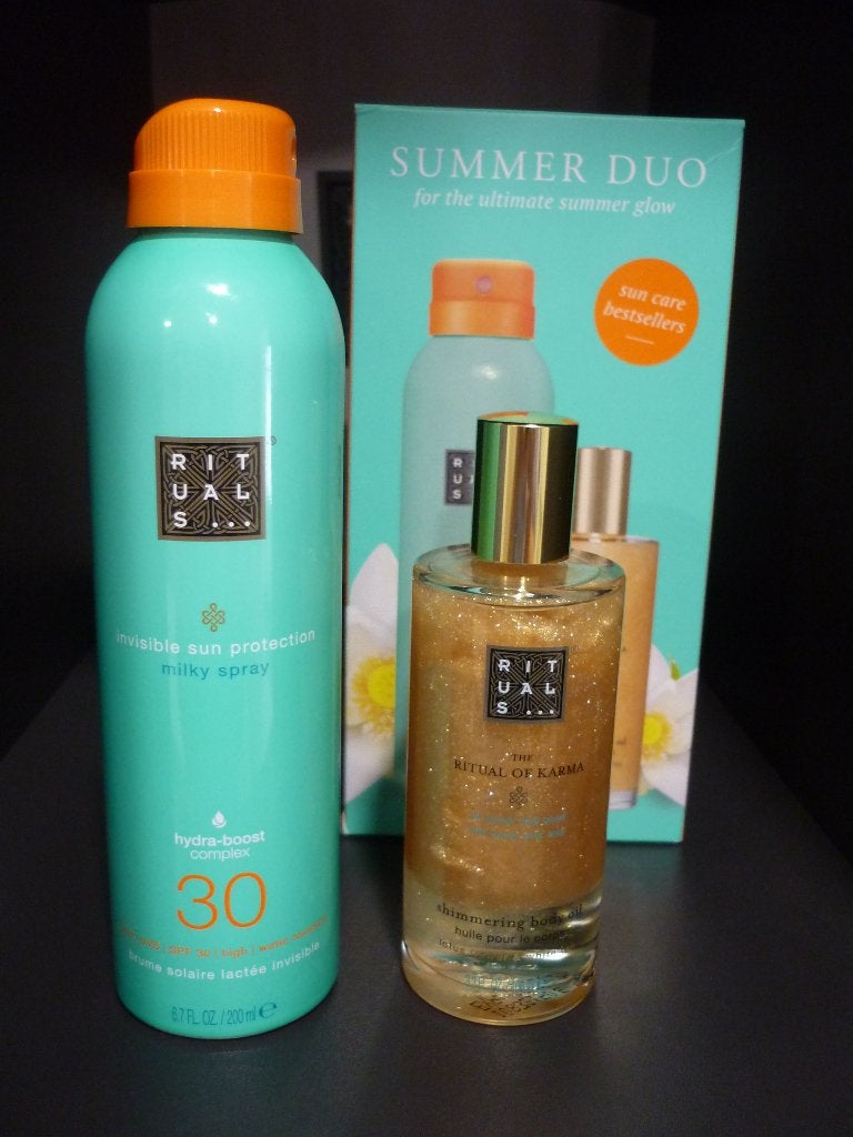 Nieuw Rituals Karma Summer Duo, shimmer oil, sun protection, Ophalen of Verzenden, Nieuw, Zonnebrand of After Sun