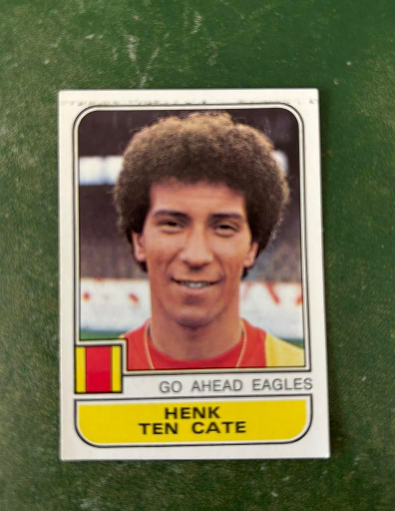 Panini plaatje Henk ten Cate Go Ahead Eagles voetbal 82, Ophalen of Verzenden, Zo goed als nieuw