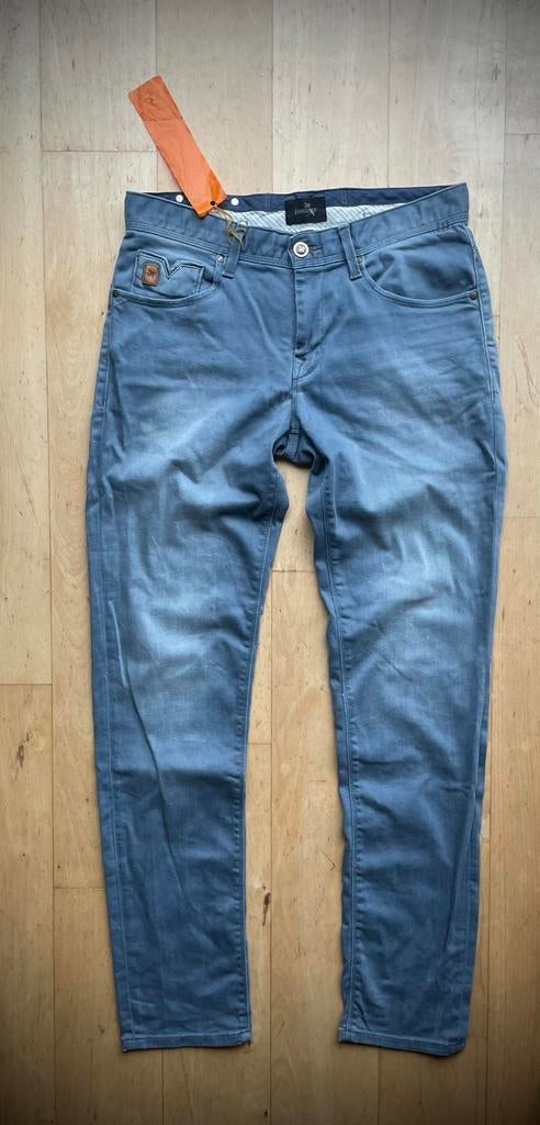 Vanguard V8 Rider Slim Straight Fit jeans W33 L34, Ophalen of Verzenden, Zo goed als nieuw, Blauw, W33 - W34 (confectie 48/50)