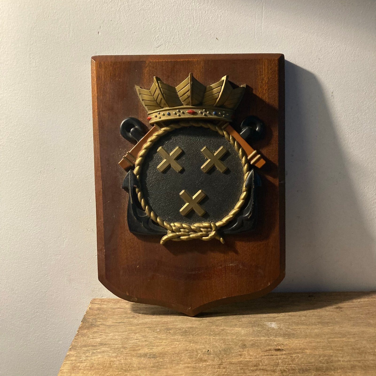 Marineplaquette Korvet Hr.Ms. Philips van Almonde, Ophalen of Verzenden