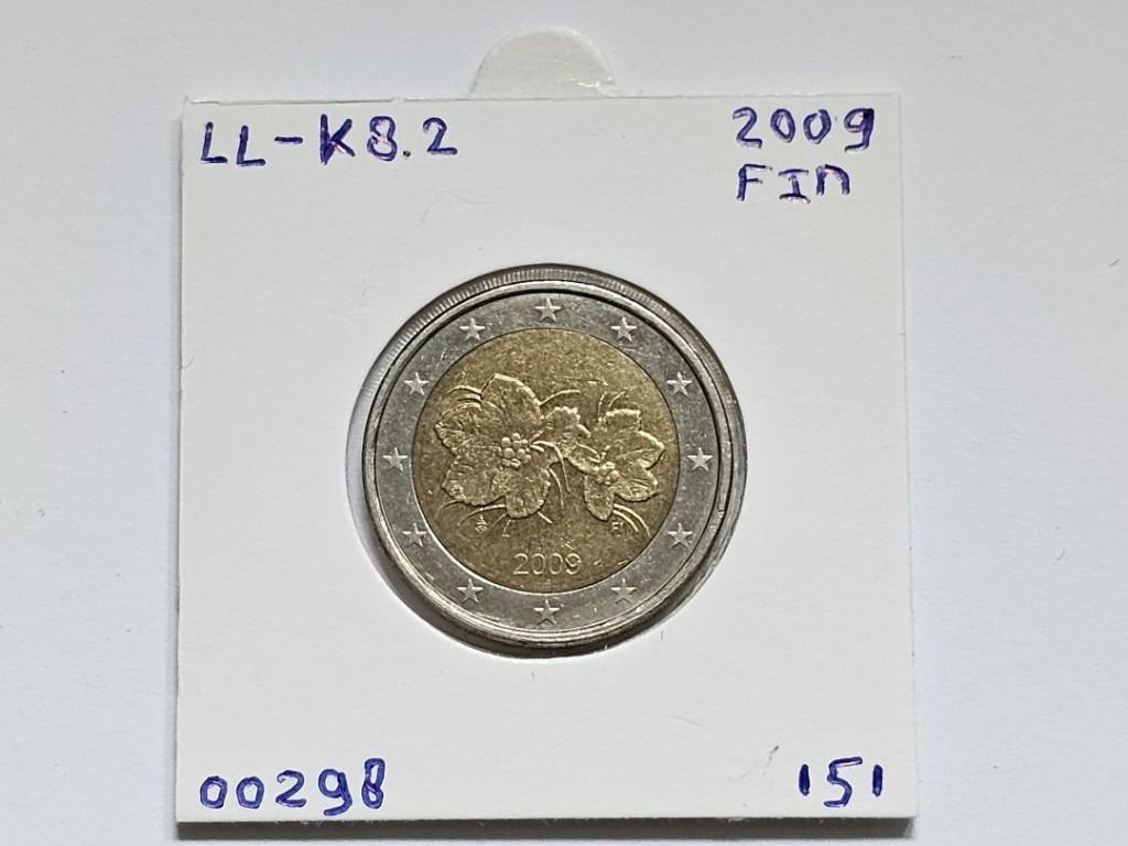 2-euromunt Finland (FIN) 2009 Koers LL-K8.2, Ophalen of Verzenden, Finland, 2 euro, Losse munt
