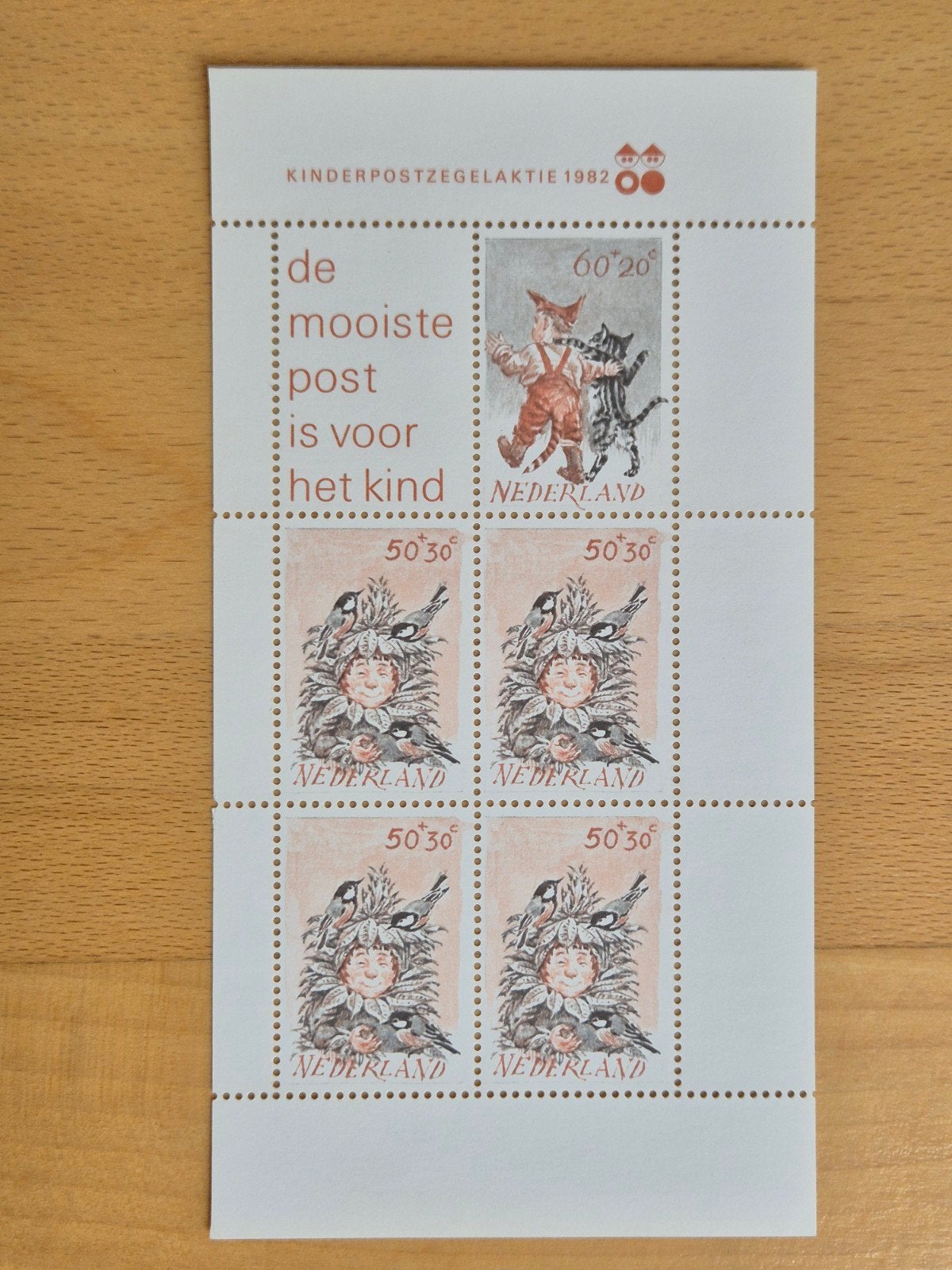 Nederland 1982 kinderpostzegels, Ophalen of Verzenden, Na 1940, Postfris