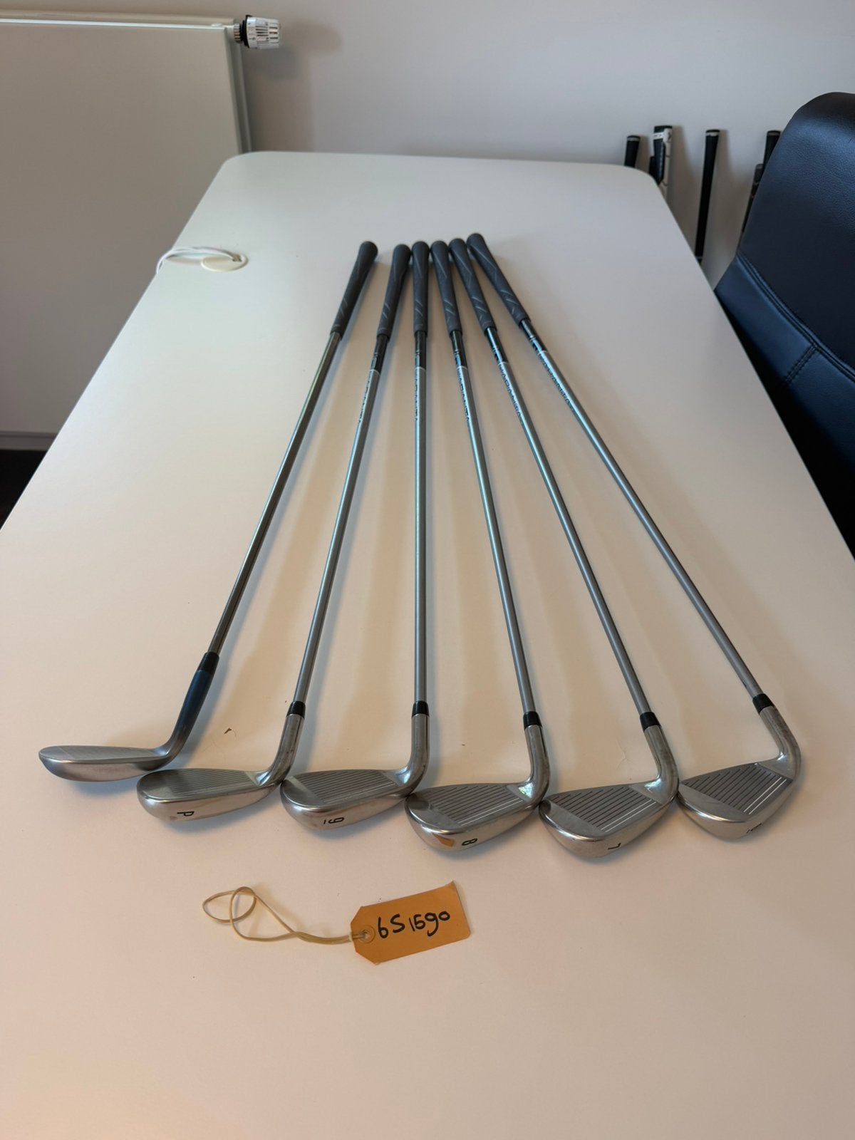 Callaway Rogue set - Sw/6 - L flex - Topstaat - 6S1590, Set, -, Ophalen of Verzenden, Zo goed als nieuw