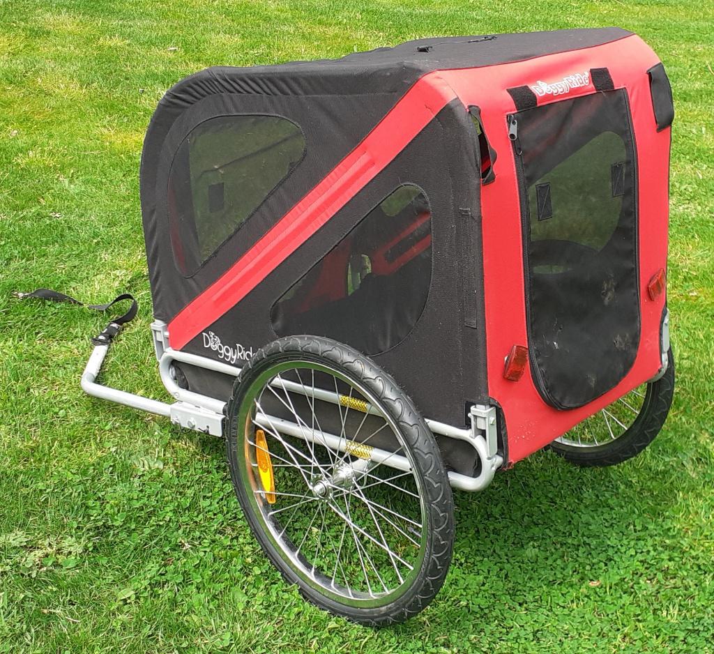 Hondenfietskar Doggyride (Doggy ride), Fietsen en Brommers, Ophalen, Gebruikt, Opvouwbaar, Hondenkar