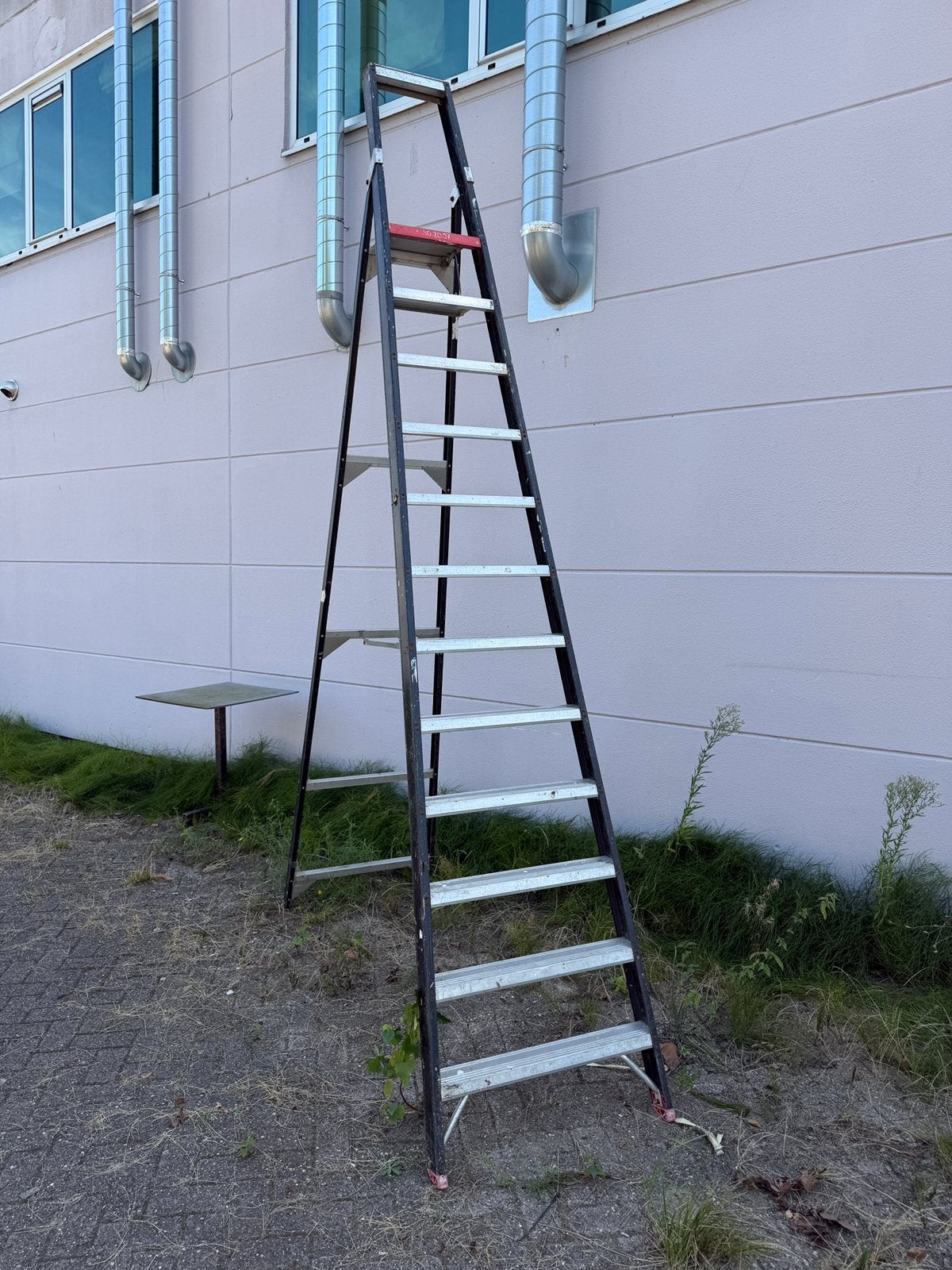 Altrex professionele trap – hoog model – stevig, Ophalen, Gebruikt