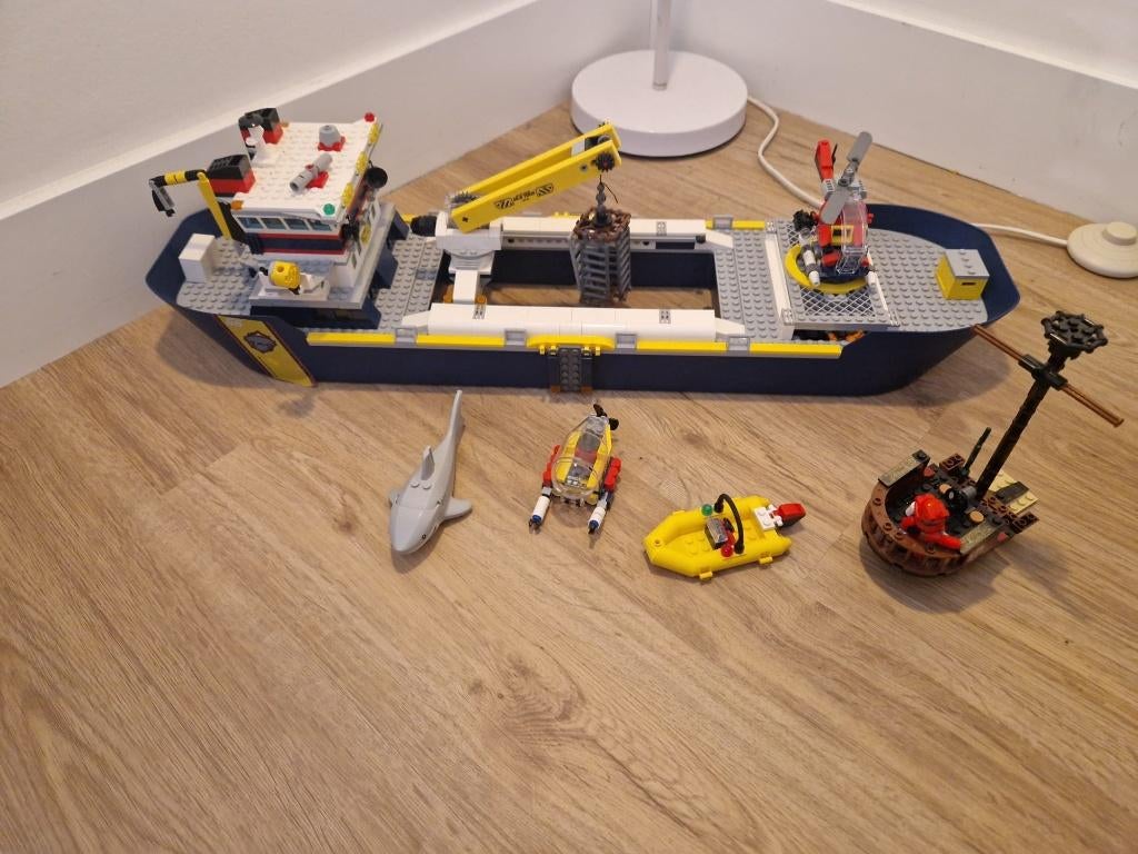 60266 LEGO Onderzoeksschip, City, Lego, Ophalen of Verzenden, Complete set