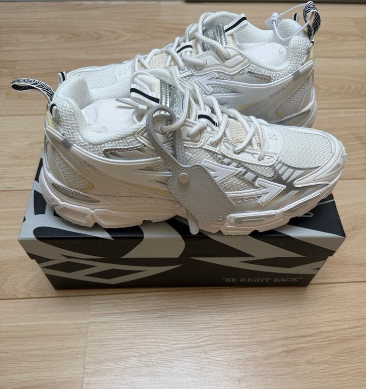 Off-White Be Right Back Sneakers Wit, Wit, Nieuw, Ophalen of Verzenden, Sneakers of Gympen
