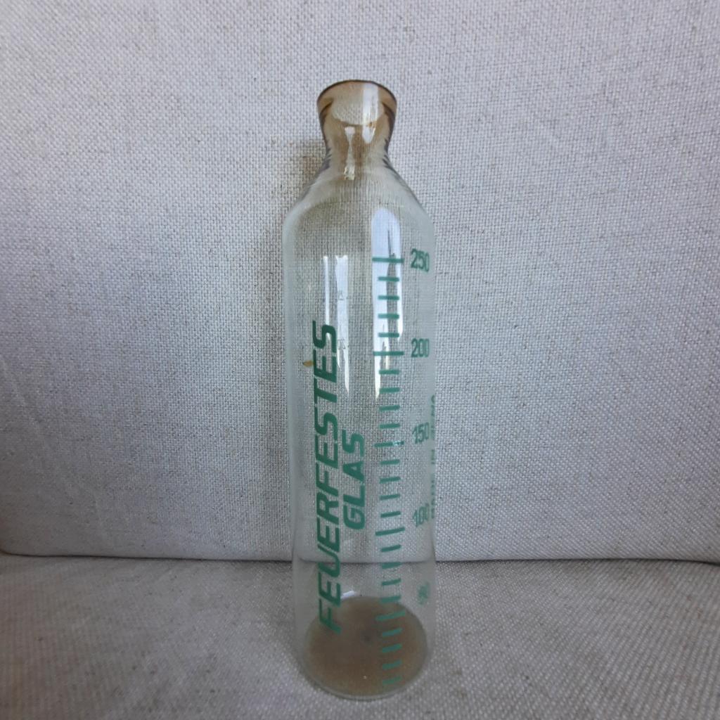 Feuerfestes Glas Made in Jena fles met maatverdeling, Verzamelen, Retro, Ophalen of Verzenden, Huis en Inrichting
