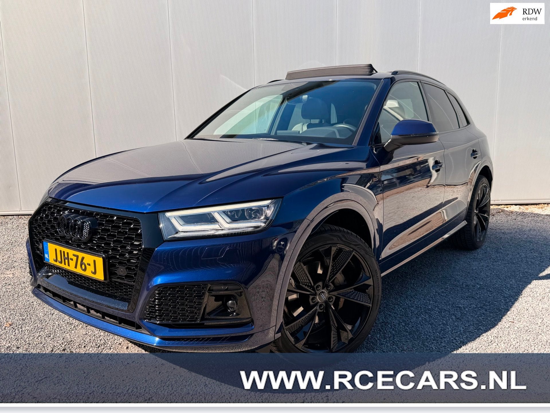 Audi Q5 2.0 TFSI quattro Sport S Line Black Edition| Nappa-L, Auto's, Automaat, 15 km/l, Gebruikt, Euro 6