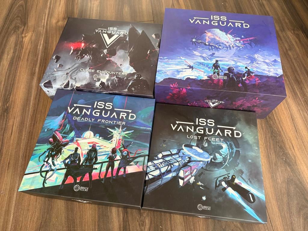KS! ISS Vanguard All-in Gameplay Pledge - Compleet Spel, Een of twee spelers, Verzenden, Zo goed als nieuw