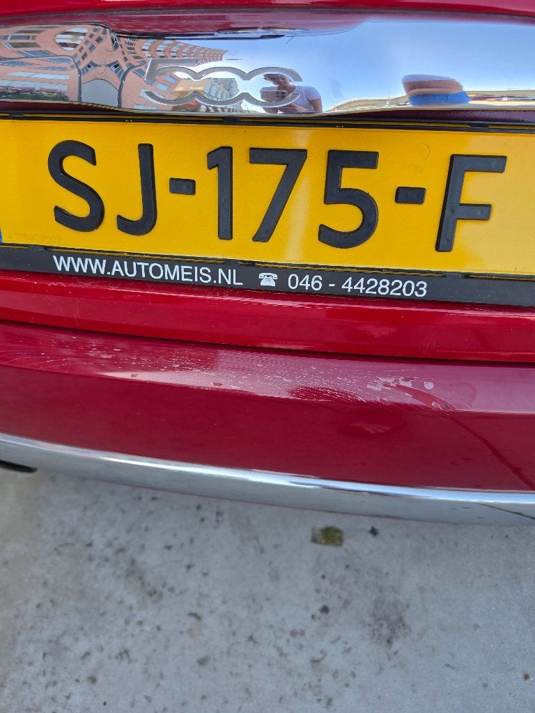 Foto 10 van Fiat 500 1.2 rood | 2008 | APK t/m 21-10-2027