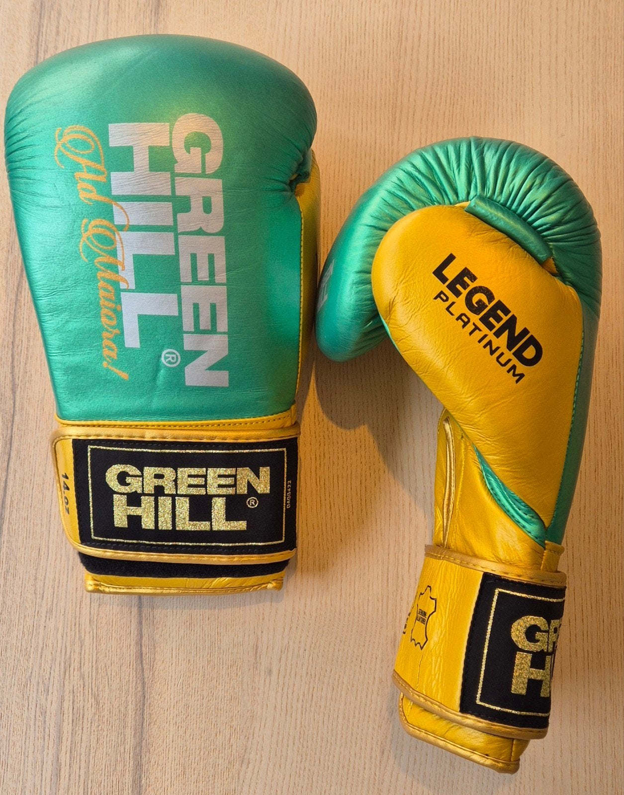 Green Hill Legend Platinum bokshandschoenen 14 oz, Ophalen of Verzenden, Nieuw, Overige, Vechtsportbescherming