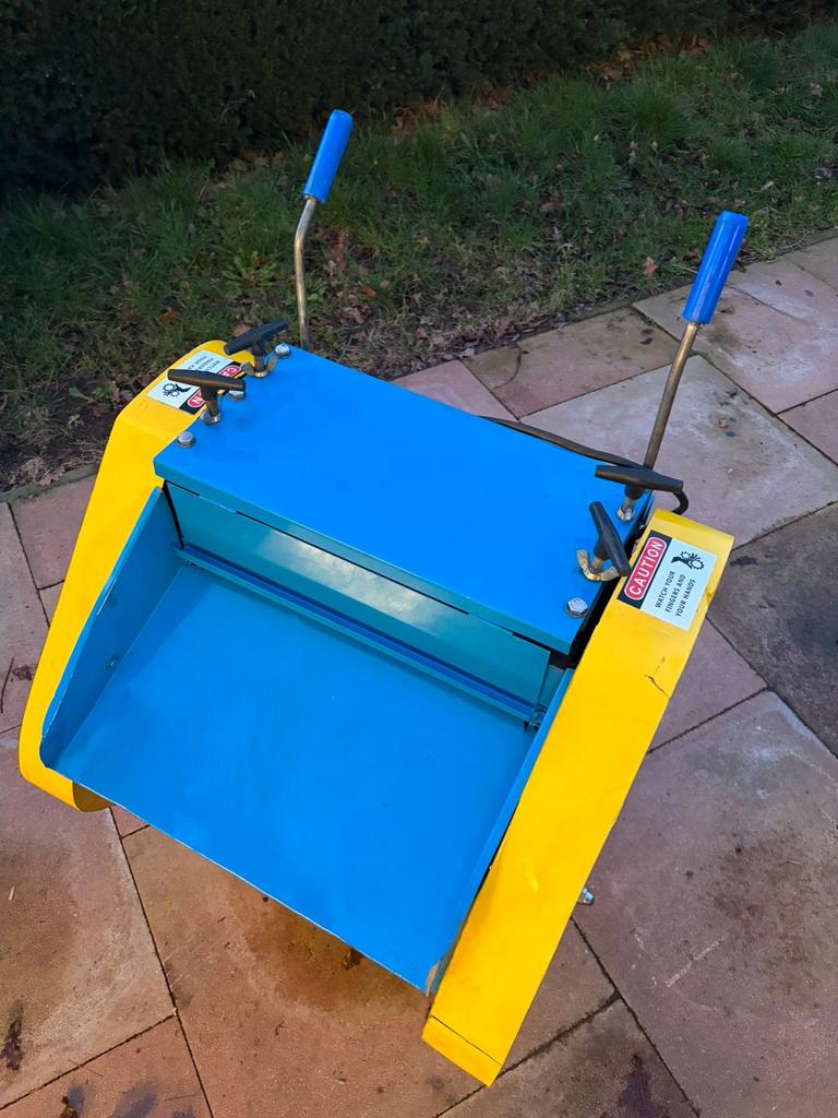 Stripmachine, Ophalen, Zo goed als nieuw