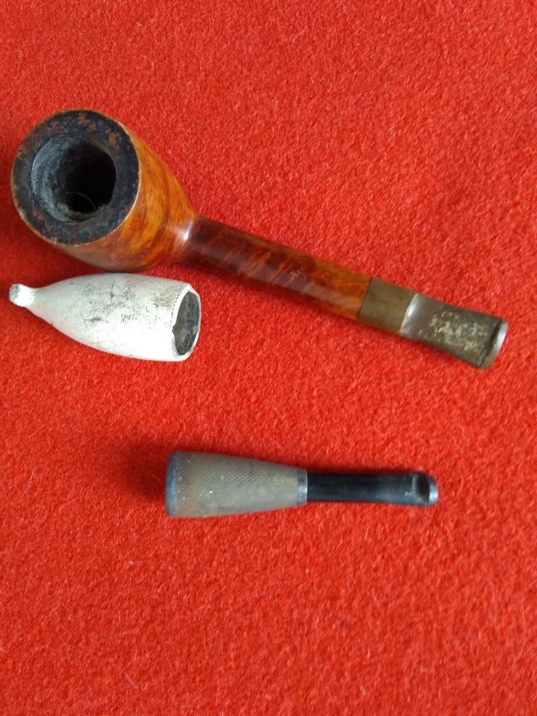 oude pijp, mondstuk, bodemvondst, Ophalen of Verzenden, Gebruikt