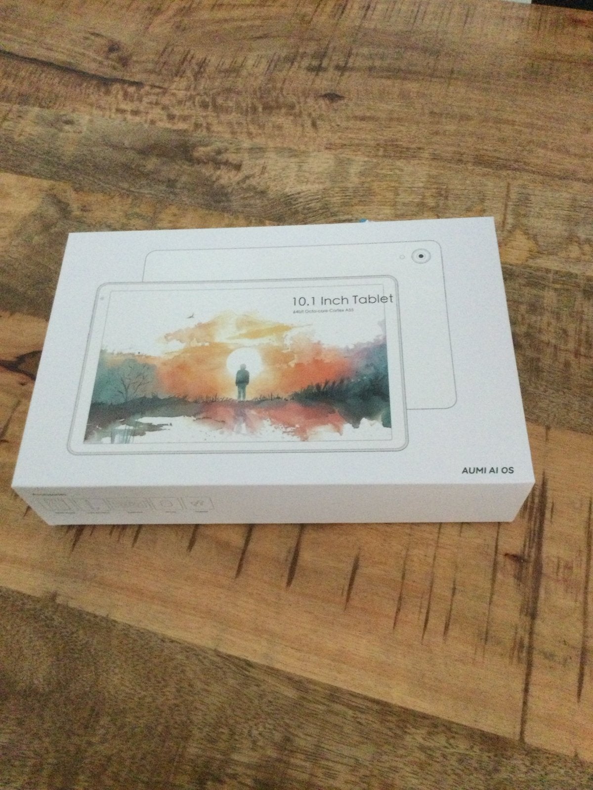 AUMI AI OS 10.1 inch tablet met toetsenbord en accessoires, Computers en Software, Android Tablets, Usb-aansluiting, 32 GB, Zo goed als nieuw