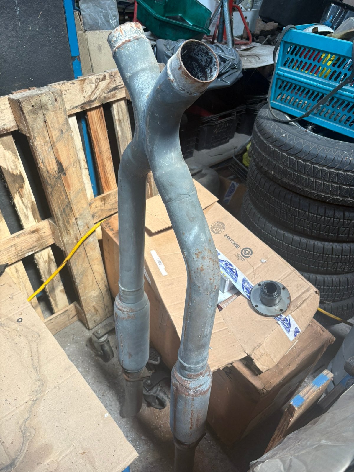 X pipe uitlaat incl dempers en eindstukken, Auto-onderdelen, Ophalen, Overige automerken, Gebruikt, X