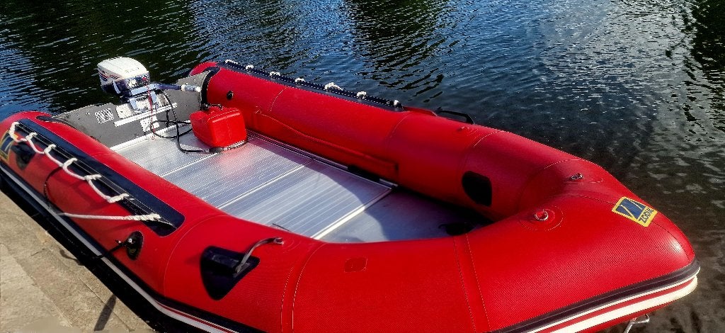 Rubberboot Zodiac futura s Mark 2, Ophalen, Gebruikt