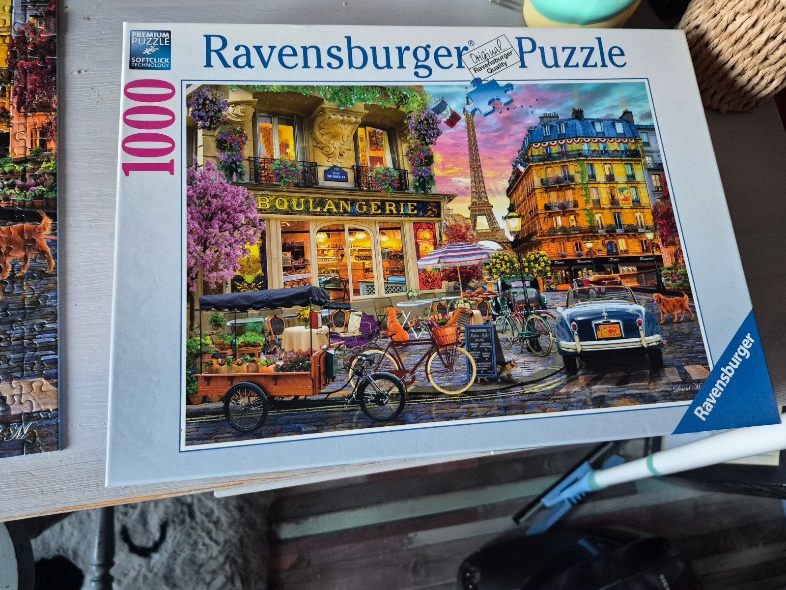ravensburger puzzel Parijs 1000 stukjes, Hobby en Vrije tijd, Denksport en Puzzels, Ophalen of Verzenden, 500 t/m 1500 stukjes