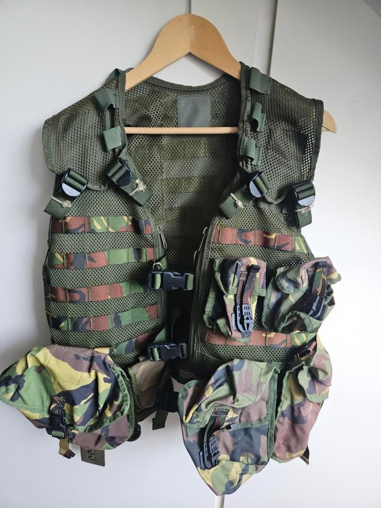 Defensie Ops Vest 6 pouches, Ophalen of Verzenden, Landmacht, Nederland, Kleding of Schoenen