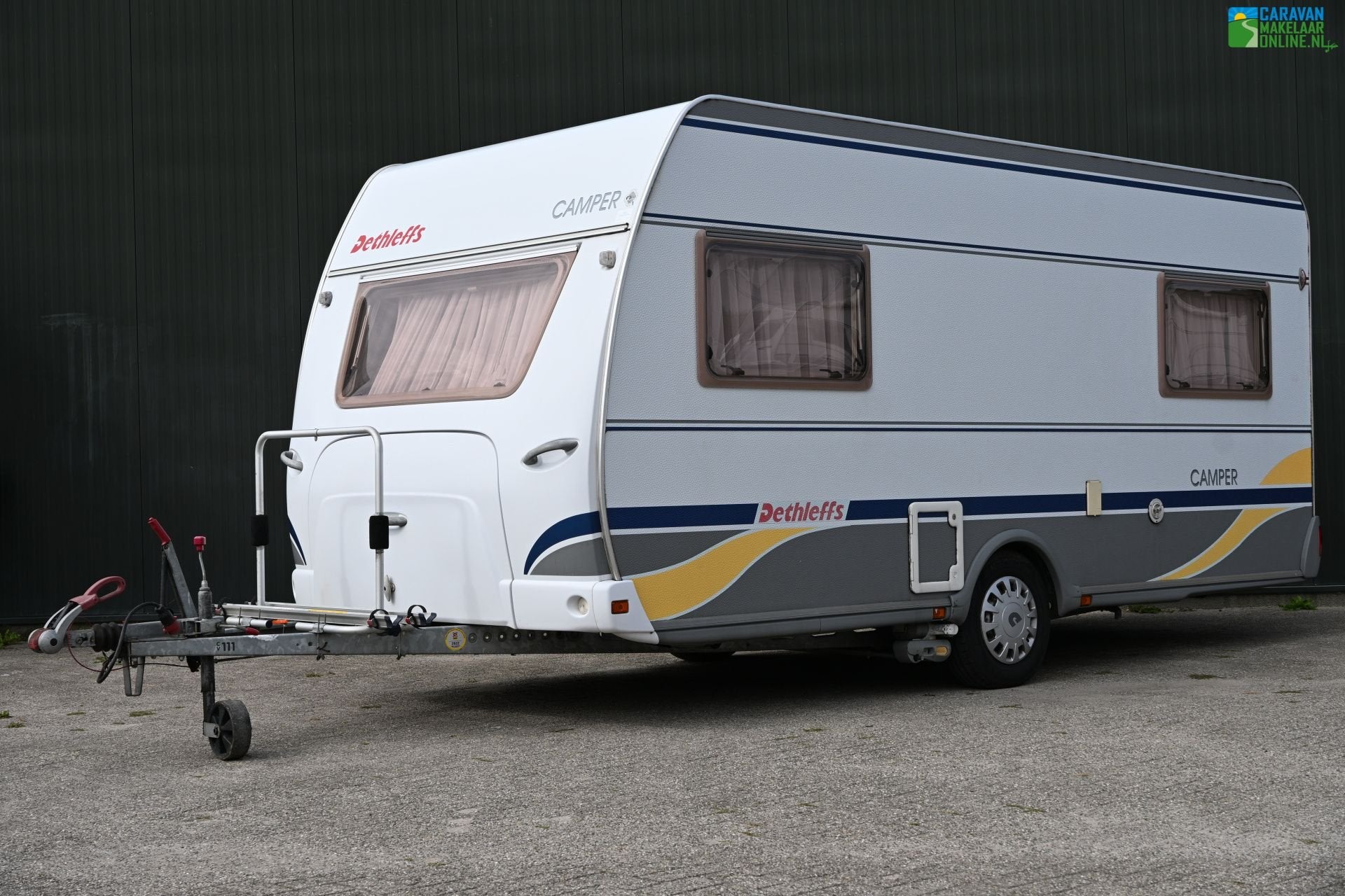 Dethleffs Camper 460 DB Voortent 2x Zakluifel Mover Fietsend, Caravans en Kamperen, Rondzit, Bedrijf, 750 - 1000 kg, 5 tot 6 meter