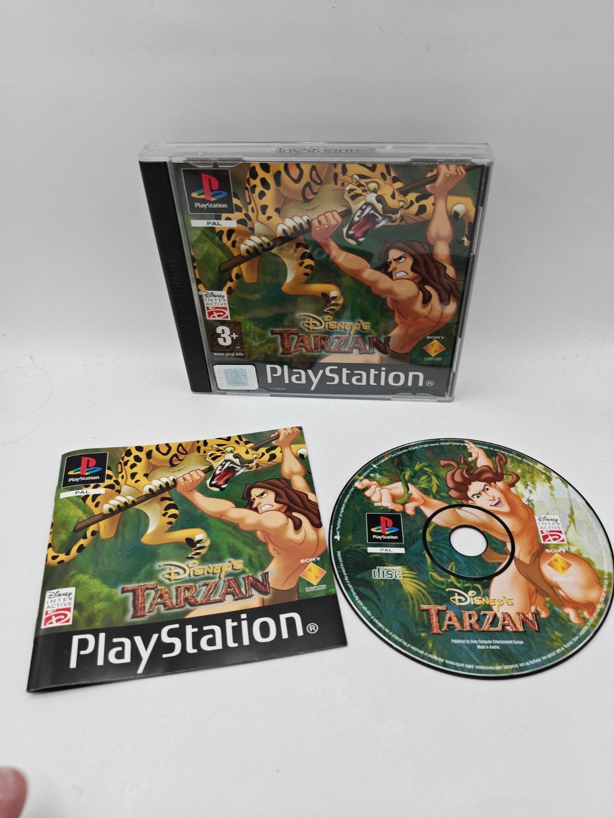 Tarzan PS1, Spelcomputers en Games, Games | Sony PlayStation 1, Gebruikt, Ophalen of Verzenden, Vanaf 3 jaar, Platform