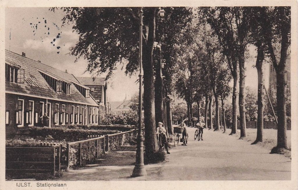 703-349-047 Ijlst Stationslaan, Verzenden, Voor 1920, Friesland