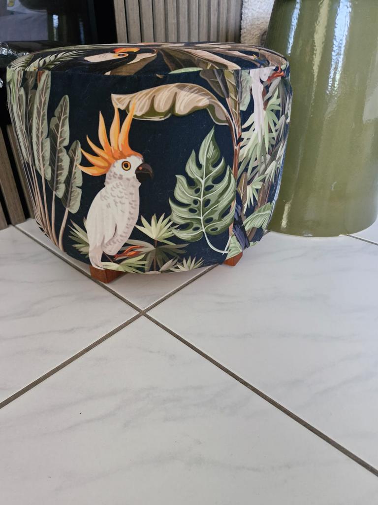 Poef, Huis en Inrichting, Woonaccessoires | Schilderijen, Tekeningen en Foto's, Ophalen, Zo goed als nieuw, Schilderij, Minder dan 50 cm
