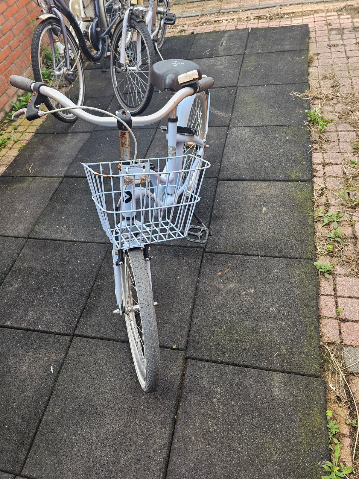 meisjesfiets, Ophalen, Terugtraprem, Gebruikt, Handrem