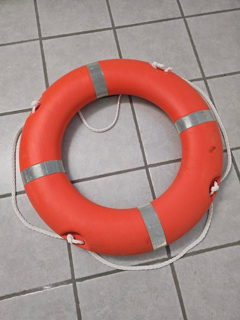 Reddingsband reddingsboei met 4 lussen, Ophalen, Zo goed als nieuw