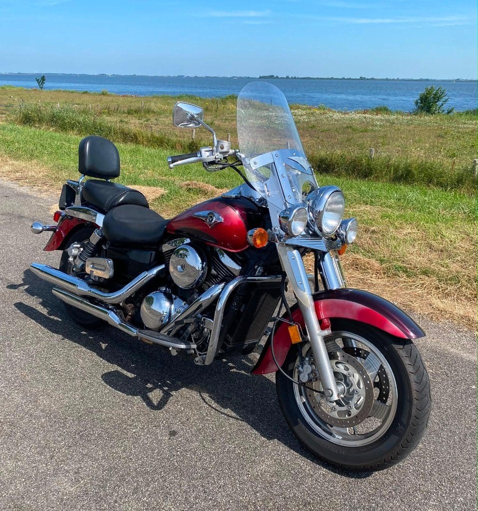Kawasaki VN 1500 Nomad 1999 – 26.555 km perfect onderhouden, Cardan-aandrijving, 2 cilinders, Occasion, Chopper