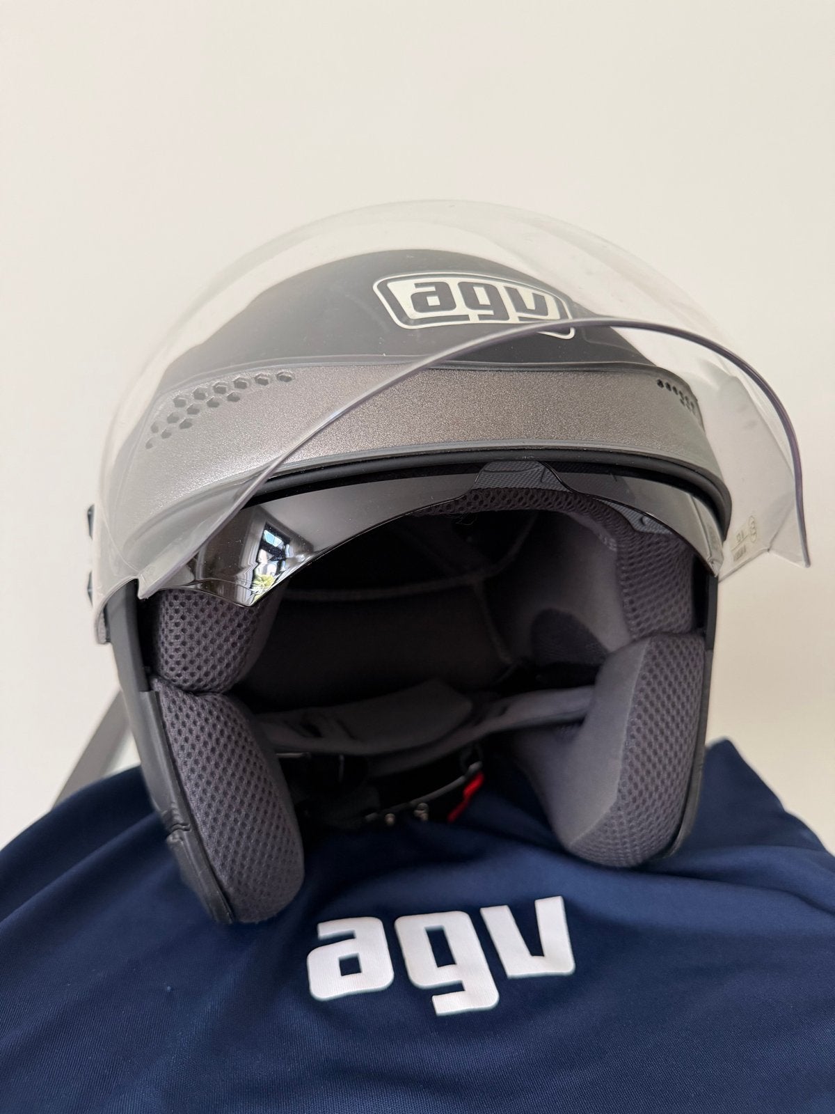 Nieuwe AGV New Citylight Jethelm - Maat S (55-56), Motoren, Kleding | Motorhelmen, Ophalen, Jethelm, Nieuw zonder kaartje, AGV