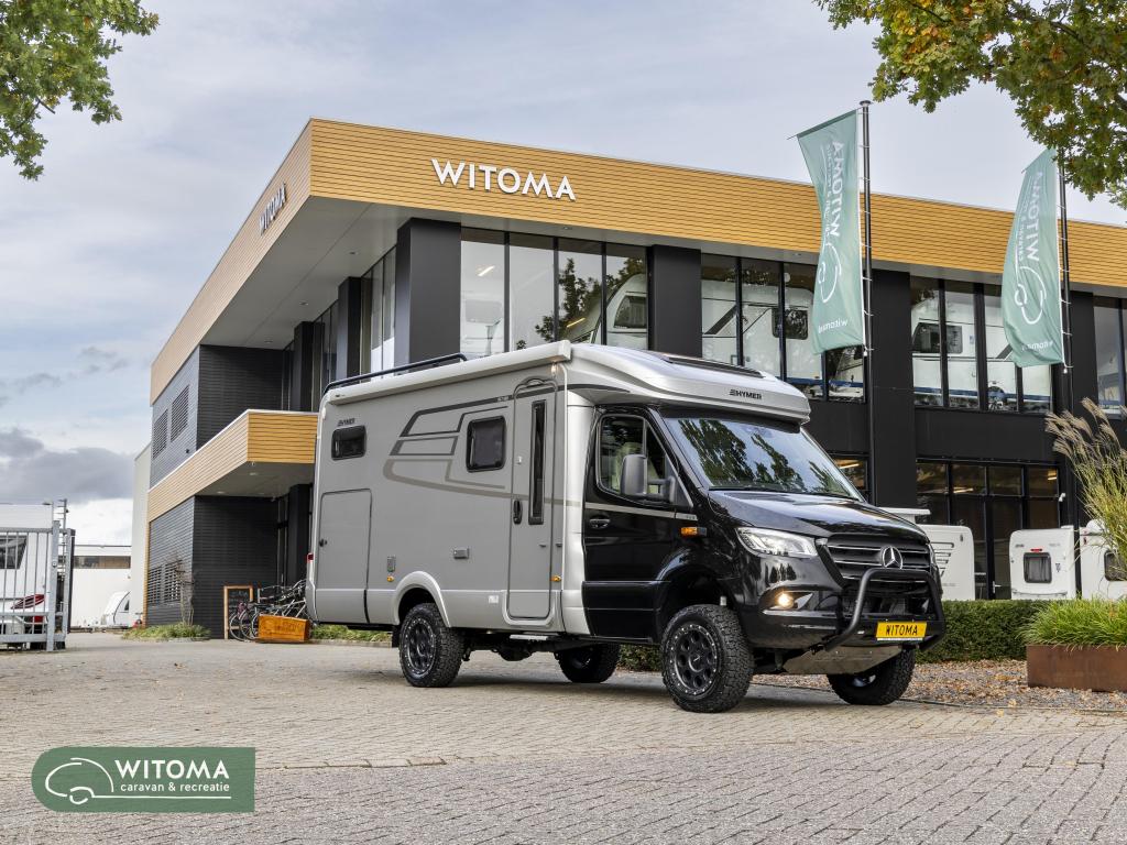HYMER ML-T 580 4x4 camper Premium + Winter Pakket WITOMA 50, Automaat, Luifel, Koelkast, Bedrijf