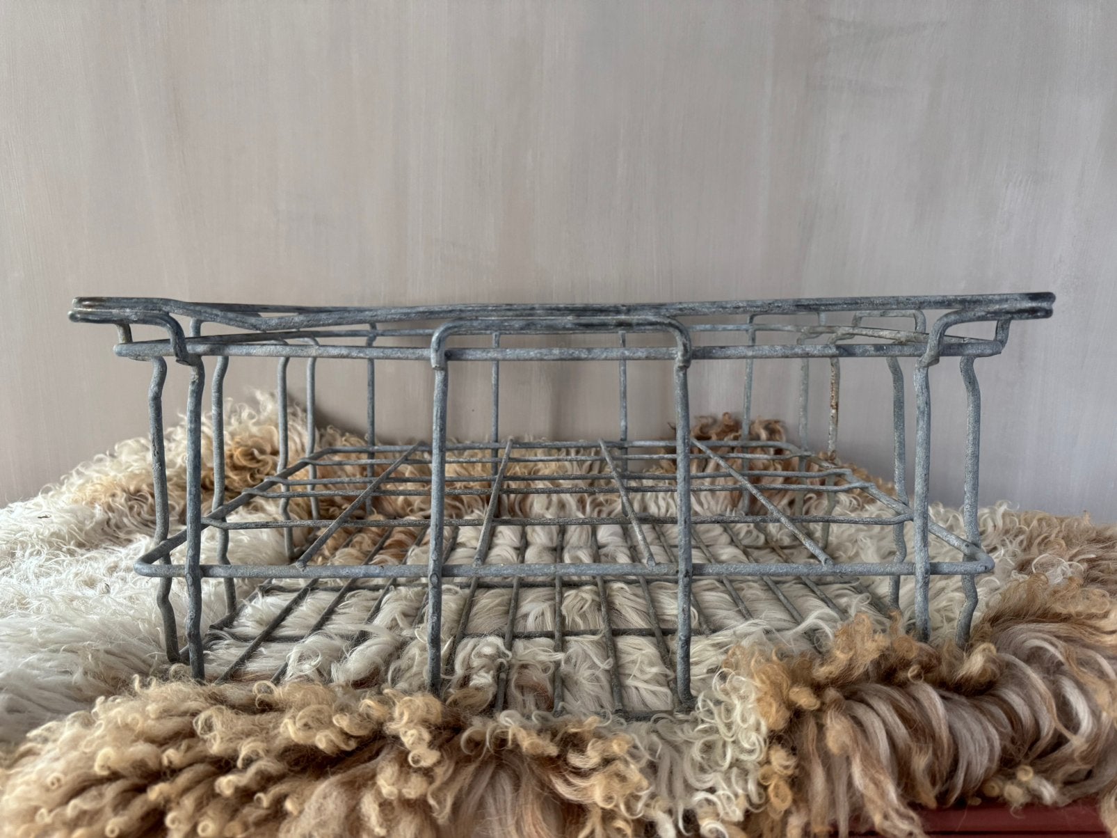 Vintage flessenmand krat, Ophalen of Verzenden