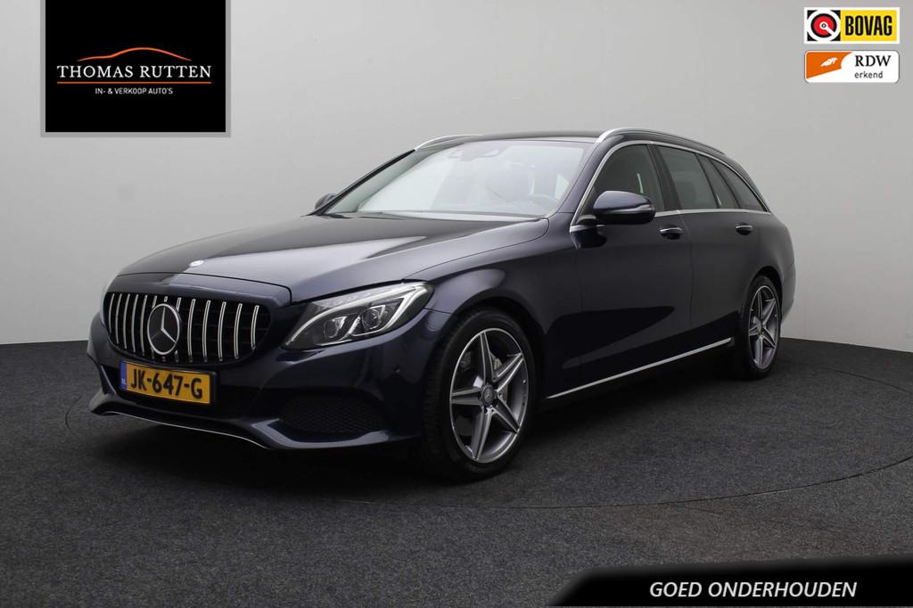Mercedes-Benz C-klasse Estate 250 Prestige AMG style 2015 |, Auto's, Mercedes-Benz, Automaat, Achterwielaandrijving, Euro 6, 4 cilinders