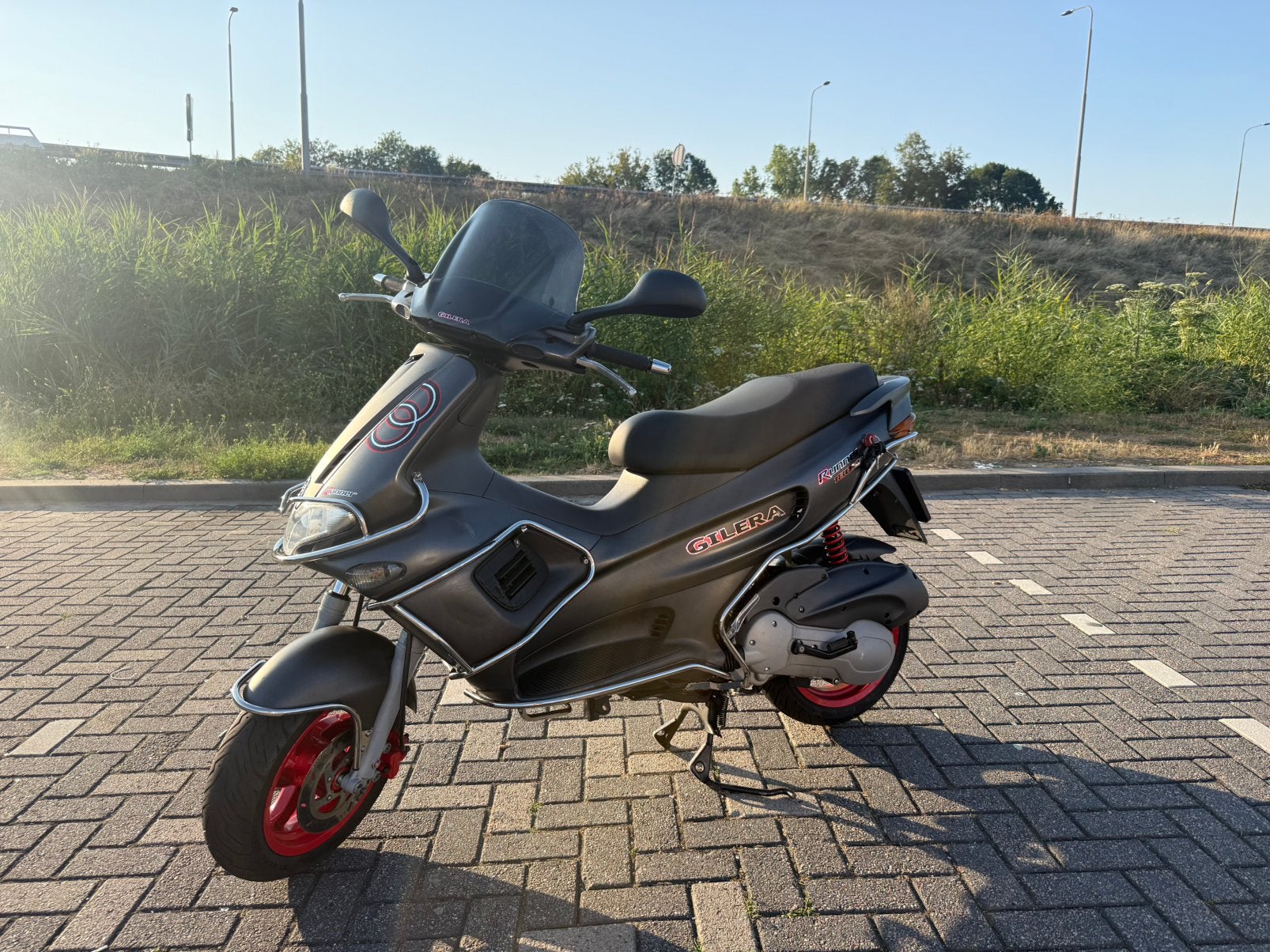 Gilera Runner Beugelset 50cc 125cc 180cc 200cc, Motoren, Ophalen of Verzenden