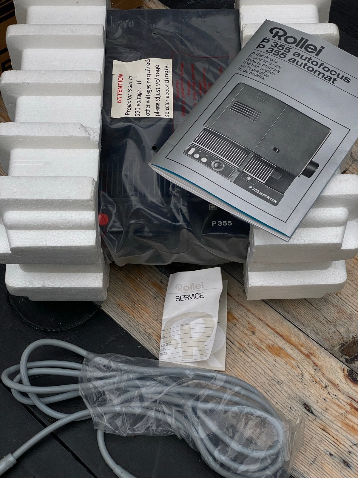 Rollei P 355 autofocus diaprojector - Werking onbekend, Ophalen, Niet werkend