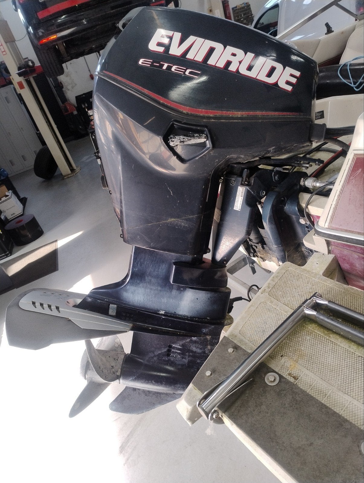 Evinrude E-TEC 50pk buitenboordmotor, Ophalen of Verzenden, Gebruikt