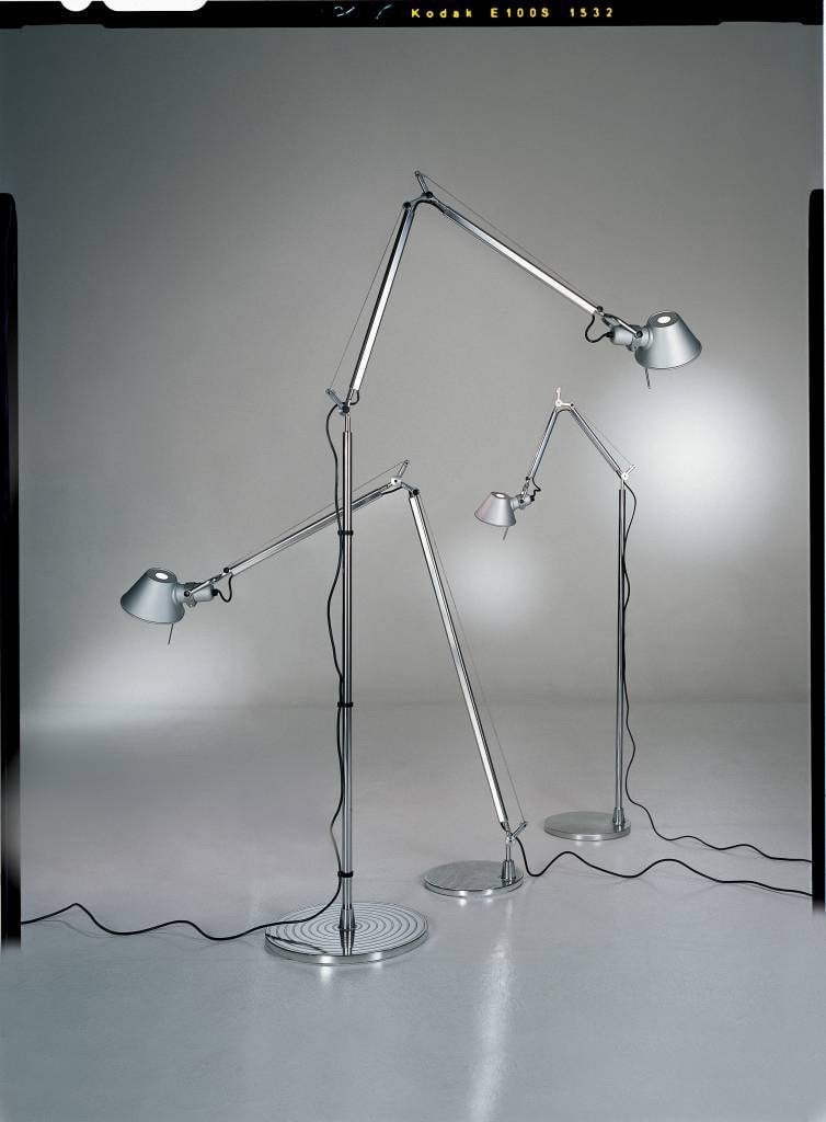 Artimide Tolomeo Lettura Vloerlamp, Ophalen, 200 cm of meer, Zo goed als nieuw, Metaal