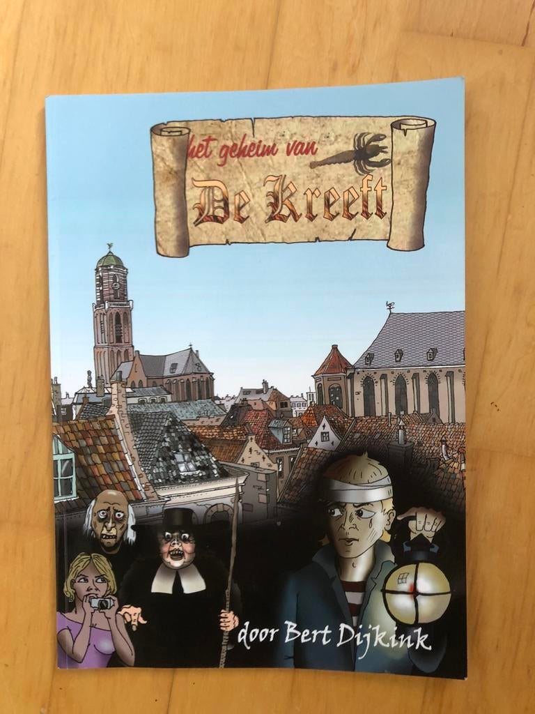 Het geheim van de kreeft Zwolle Dijkink, Boeken, Eén stripboek, Ophalen of Verzenden, Zo goed als nieuw