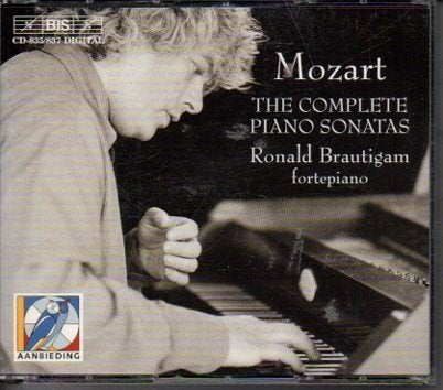 Mozart - The Complete Piano Sonatas - Ronald Brautigam-6cds, Boxset, Mozart, Ophalen of Verzenden, Zo goed als nieuw