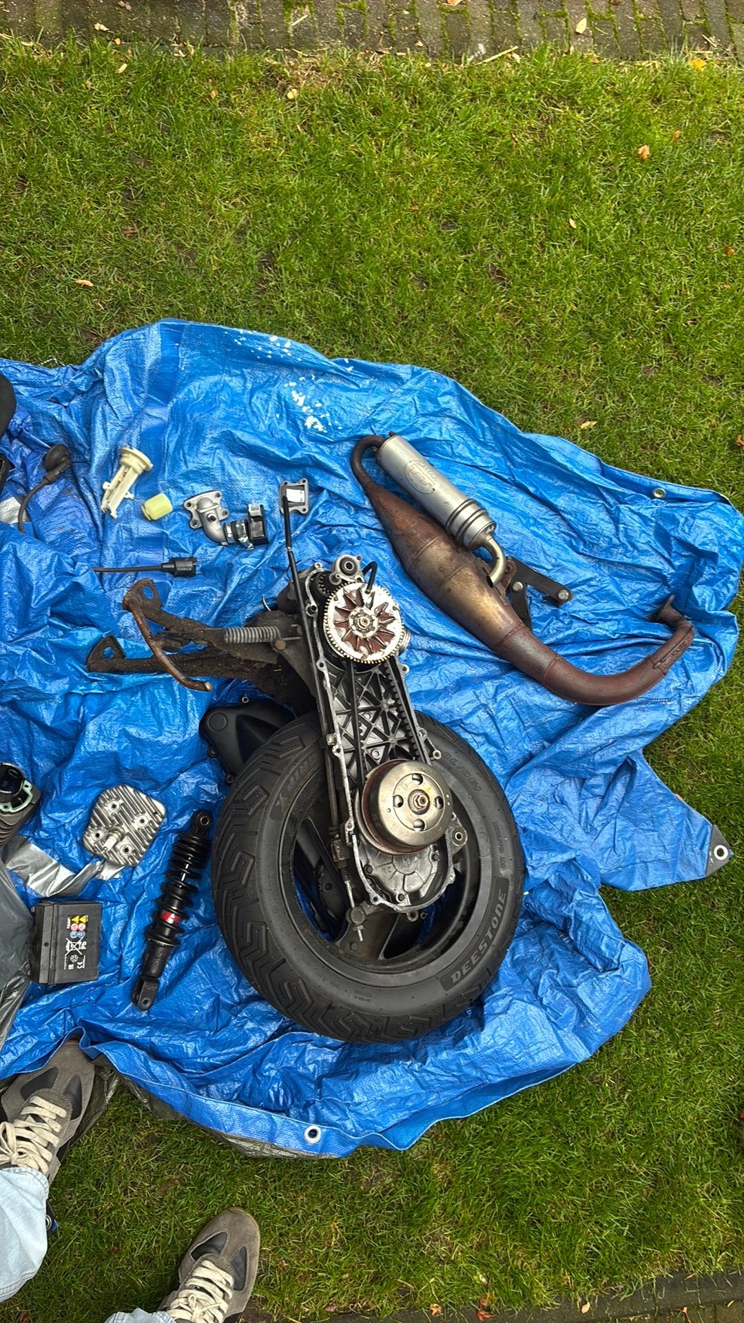 Peugeot Speedfight 2 AC 50/70cc Malossi onderdelen, Fietsen en Brommers, Ophalen of Verzenden, Gebruikt, Overige typen, Peugeot