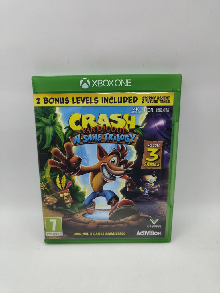 Crash Bandicoot N-Sane Trilogy - Xbox One, Spelcomputers en Games, Support@activision.com, 1 speler, Ophalen of Verzenden, Zo goed als nieuw