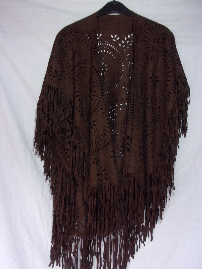OMSLAGDOEK: SUÉDE LOOK  (BRUIN)  NIEUW, Kleding | Dames, Ophalen of Verzenden, Nieuw, Bruin, Overige typen