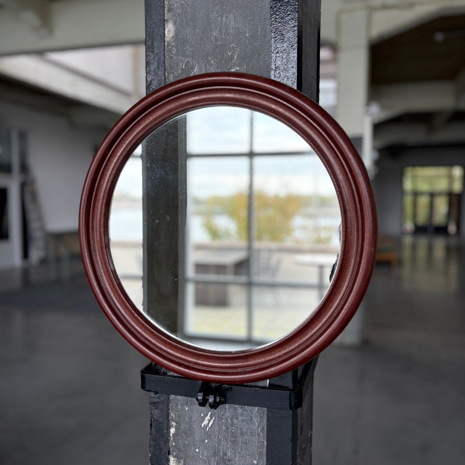 Ronde spiegel kunstof jaren, Ophalen, Rond, Minder dan 50 cm