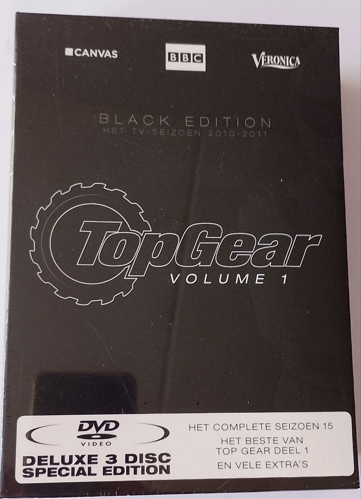 Top Gear Volume 1- Black Edition '10-'11  NIEUW in plastic, Cd's en Dvd's, Dvd's | Tv en Series, Alle leeftijden, Nederlands, Ophalen of Verzenden
