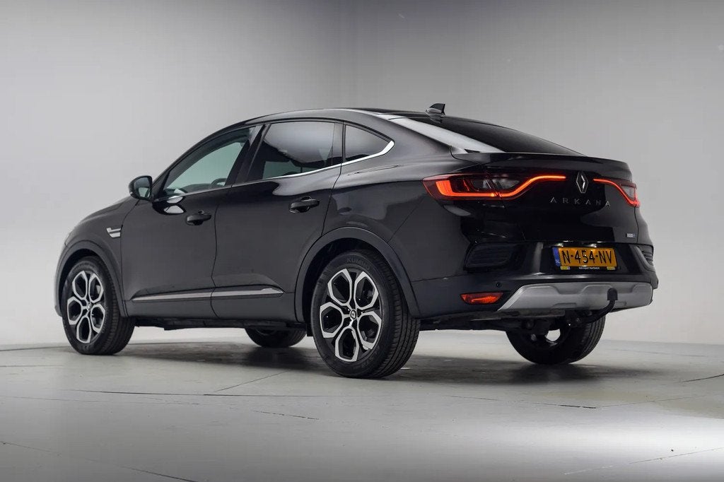 Renault Arkana 1.6 E-Tech Hybrid 145 Intens Aut. [ Adapt.cru, Auto's, Renault, Automaat, Arkana, Gebruikt, Zwart