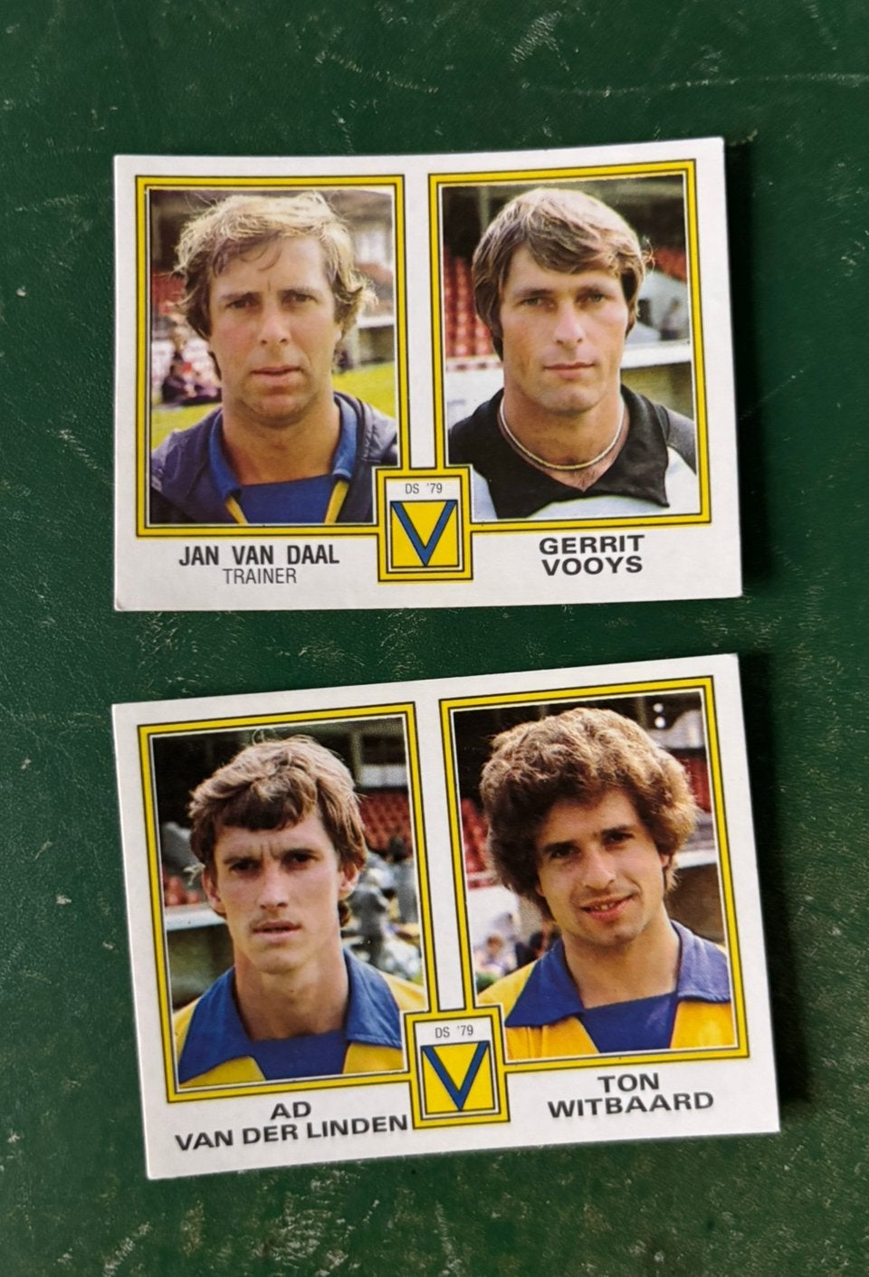 2 panini plaatjes DS’79 voetbal 81, Ophalen of Verzenden