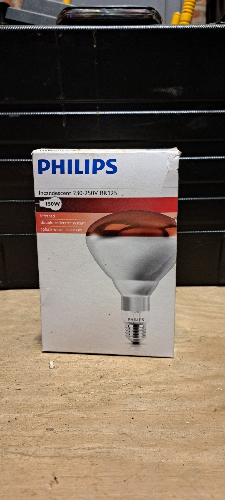 Philips Infrarood Warmtelamp terrarium, Ophalen of Verzenden, Zo goed als nieuw