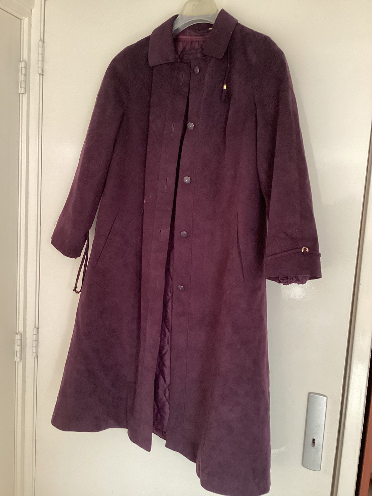 Vintage jas, Ophalen of Verzenden, Zo goed als nieuw, Paars