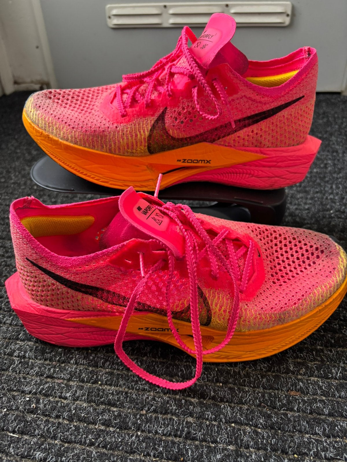 Nike Vaporfly 3 - maat 42 - gebruikt, Ophalen of Verzenden, Gebruikt, Hardloopschoenen, Nike